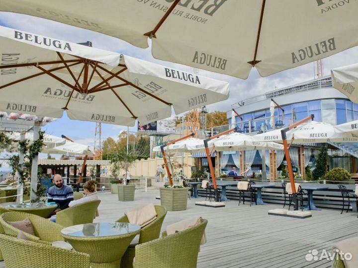 Зонт для кафе уличный профессиональный