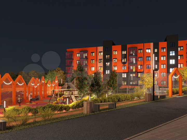 1-к. квартира, 35,3 м², 4/5 эт.