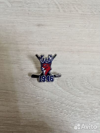 Официальный значок хк Торпедо кхл эмблема 1946г