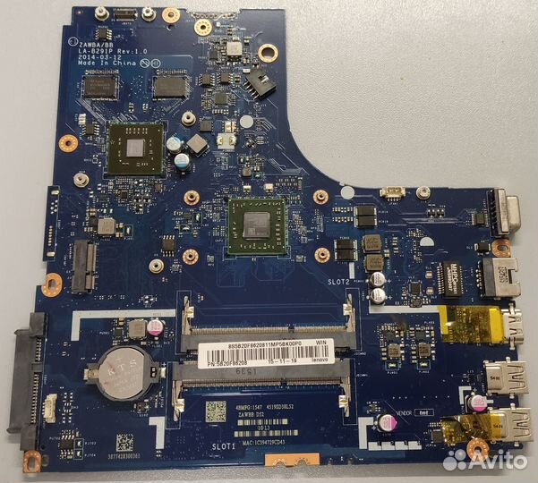 Материнские платы для ноутбуков нерабочие