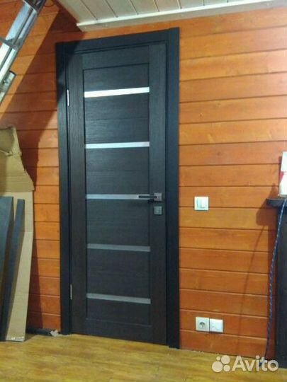 Межкомнатная дверь экошпон Браво- 22 Wenge Melinga