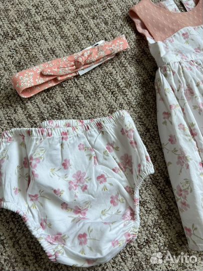 Платья mothercare 3-6 и 6-9мес