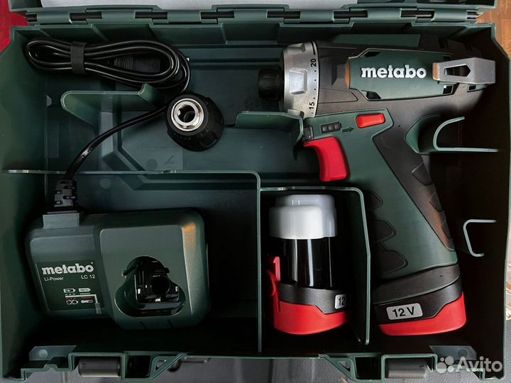 Аккумуляторная дрель Metabo PowerMaxx