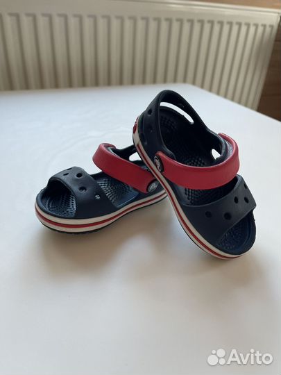 Сандали детские резиновые crocs