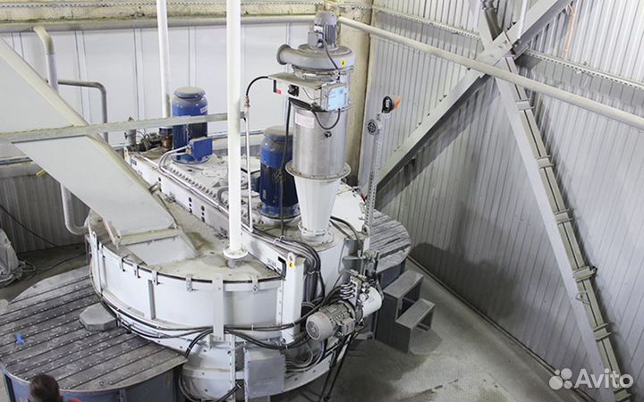 Планетарный бетоносмеситель MP 1875/1250 со скипом