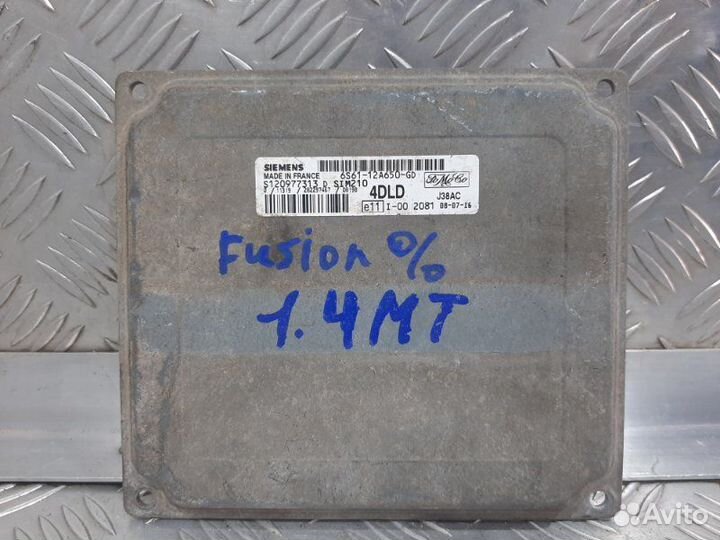Блок управления двигателем Ford Fusion CBK fxja