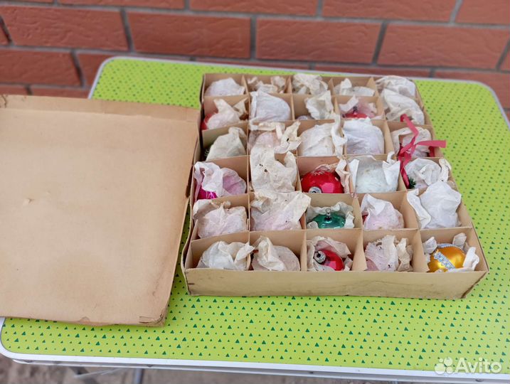 Набор елочных игрушек гдр