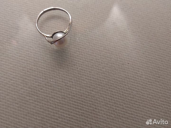 Серьги и кольцо серебро
