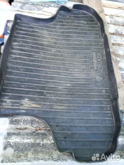 Коврик в багажник hyundai sonata