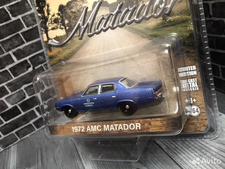 Greenlight 1/64 AMC Matador 1972 Police