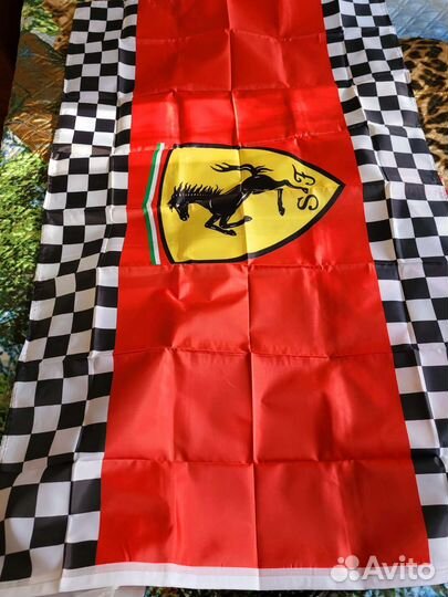 Флаг Ferrari new