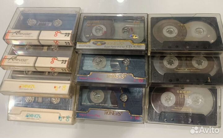 10 шт. Аудиокассеты