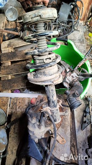 Суппорт+диск тормозной рено Сценик 1 1999