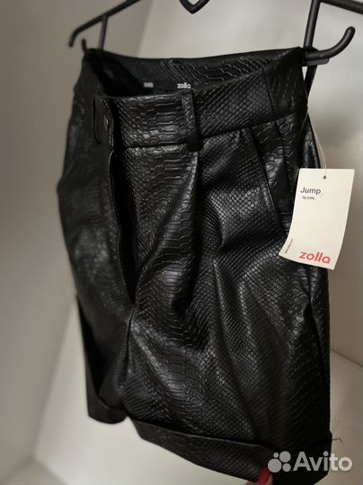 Шорты эко кожа, новые