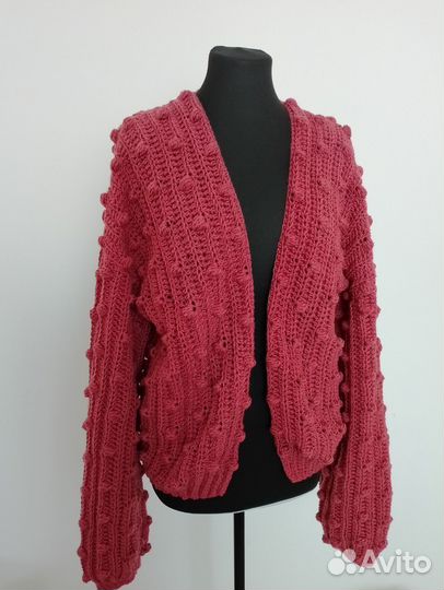 Кардиган женский вязаный ручная работа
