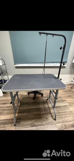 Cтол для груминга с регулировкой высоты+ стул