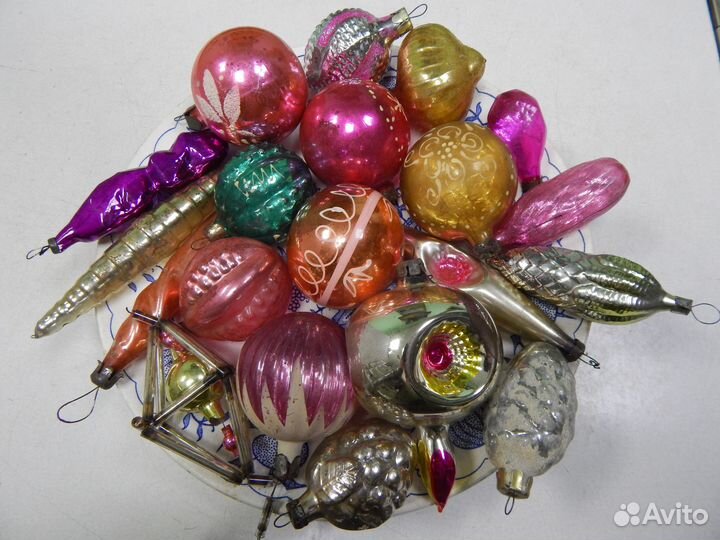 Елочные игрушки СССР