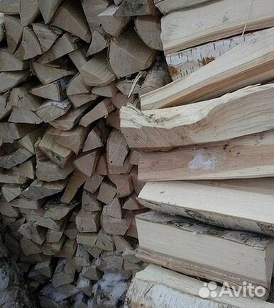 Дрова березовые колотые