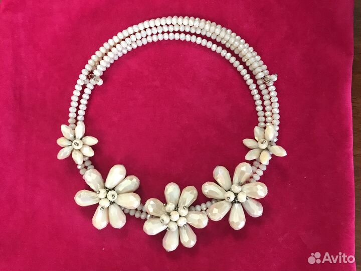 Бусы колье ожерелье