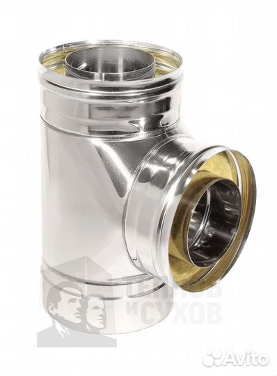 Трубы для дымохода \ Тройник термо