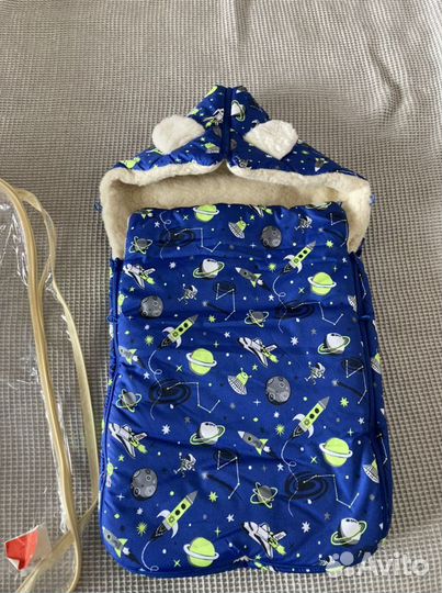 Конверт из натуральной овчины