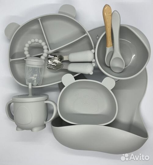 Посуда детская силиконовая