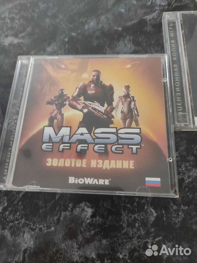 Компьютерная игра Mass Effect 1,2