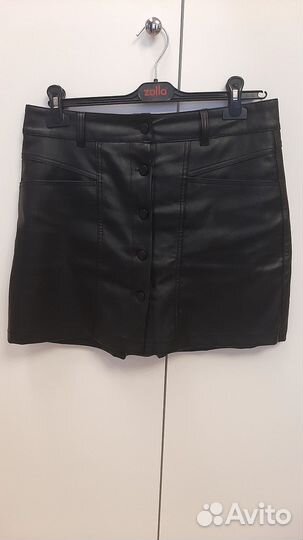 Кожаная юбка