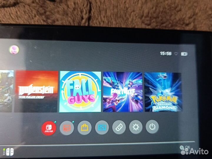 Nintendo switch rev 2 с играми