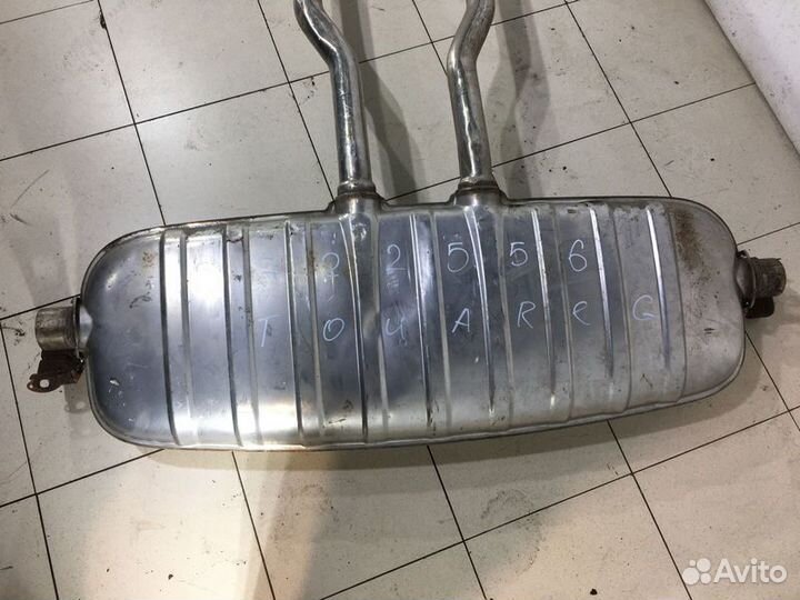 Глушитель в сборе Ауди Q7 4L