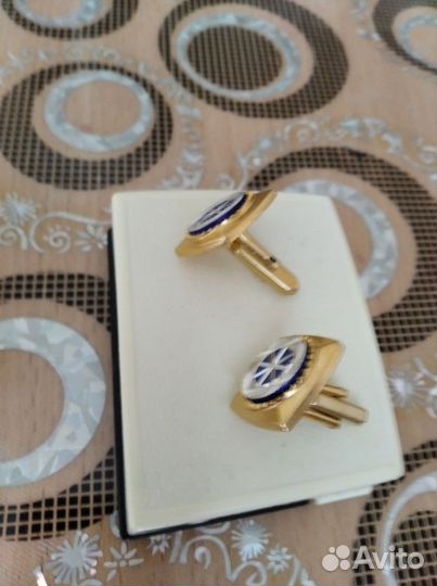Запонки,кольцо,новое,СССР