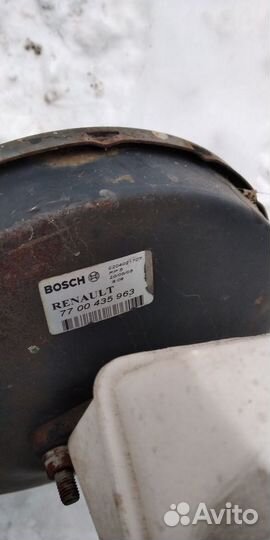 Рено симбол вакуумный усилитель тормозов