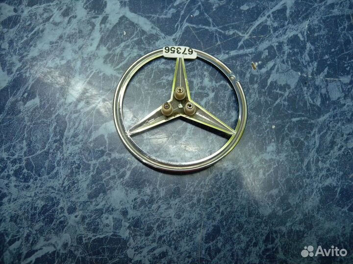 Эмблема звезда в крышку багажника Mercedes W205 Ме