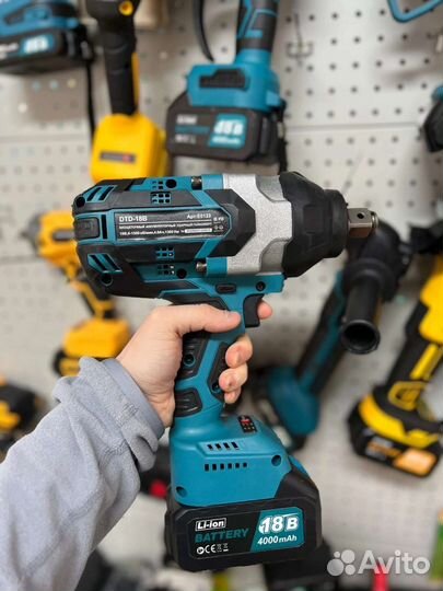 Гайковерт Болтоверт аккумуляторный компрессорный