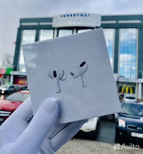 AirPods Pro Шумоподавление с чехлом