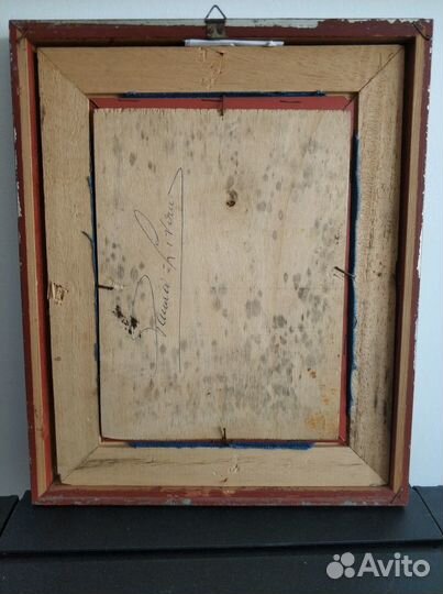 Винтажная итальянская картина маслом