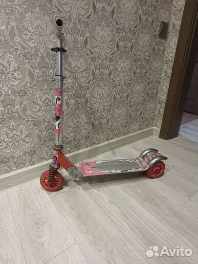 Самокат детский двухколесный бу