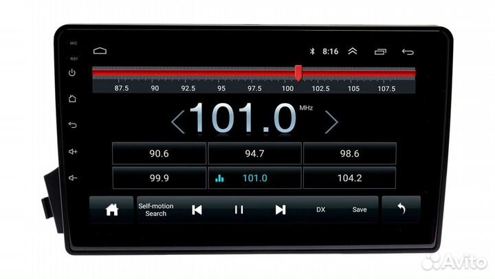 Магнитола SsangYong Actyon 2005 - 2010, Kyron 2005