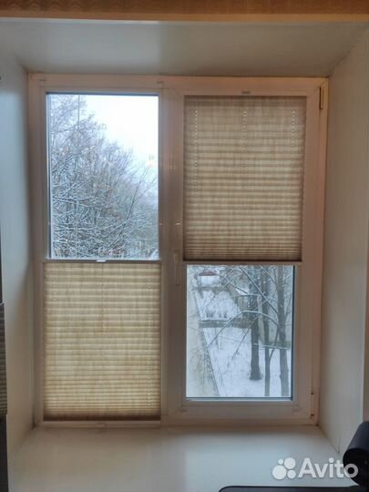 Рулонные шторы плиссе