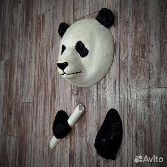 Голова панда настенный декор