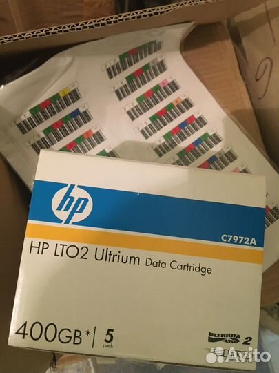 HP LTO2 Ultrium. 5 шт.-1000