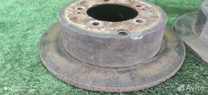 Диски тормозные задние Mitsubishi Legnum EC5W 6A13