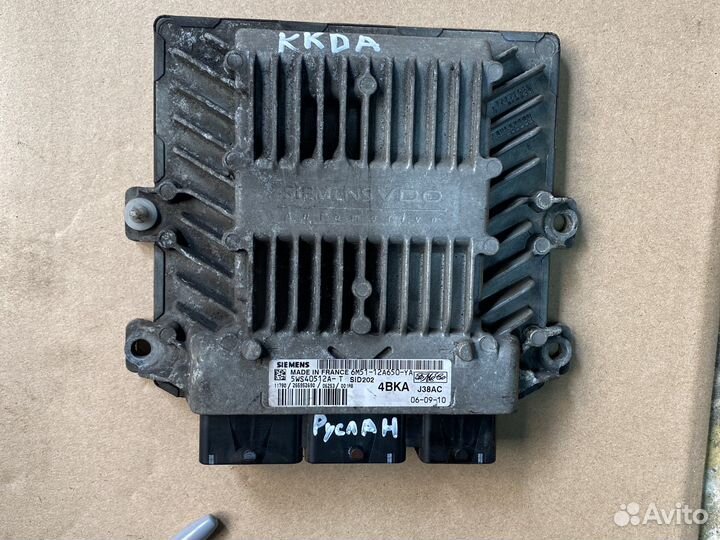 Эбу Ford Focus ll 1.8tdci kkda Siemens