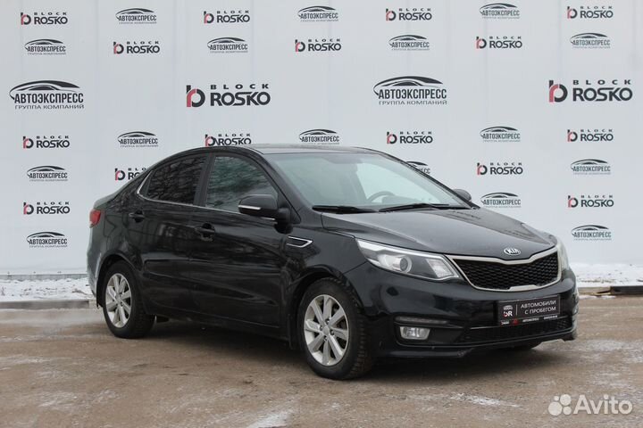 Kia Rio 1.6 AT, 2015, 86 708 км