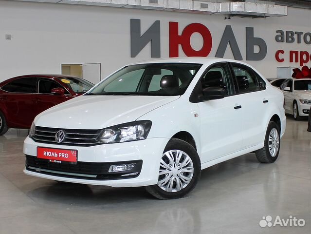 Volkswagen Polo 1.6 AT, 2019, 80 100 км