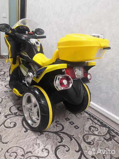 Детский мотоцикл на аккумуляторе бу