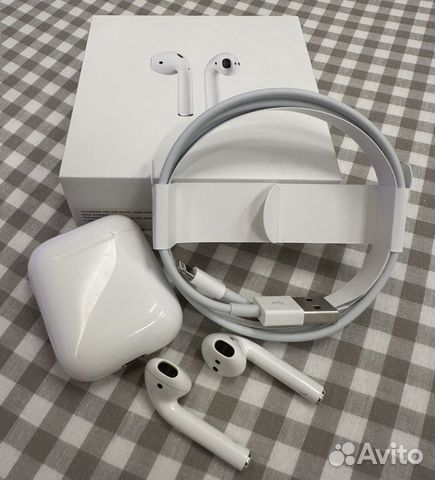 Наушники Apple AirPods 2nd generation MV7N2RU/A купить в Москве ...