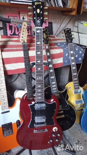 Гитары Gibson & Fender