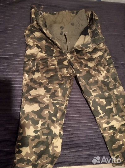 Штаны теплые камуфляж