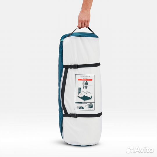 Палатка Quechua 2 Seconds Easy Fresh & Black 3-мес